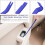 Auto Trim Removal Tool Kit Blue 5 pcs 2