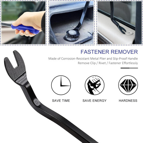 Auto Trim Removal Tool Kit Blue 5 pcs 2