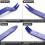 Auto Trim Removal Tool Kit Blue 5 pcs 5