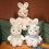 Simulated Rabbit Plush Doll Green 15.7 Inches 1 Piece 4