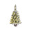 Lighted Flocked Christmas Tree White Tabletop Decor 6