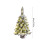 Lighted Flocked Christmas Tree White Tabletop Decor 7