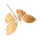 Glitter 3D Plastic Pearl Butterfly Clips Christmas Tree 2