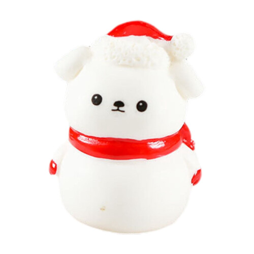 Mini Christmas Figurines Resin Waterproof 1.2 inch 1