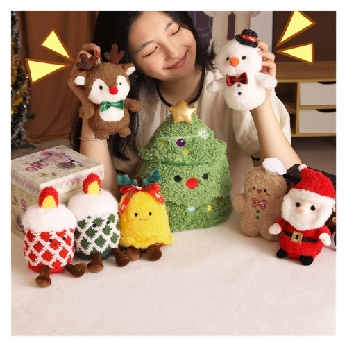 Christmas Plush Toy Gift Set Holiday Decoration 2