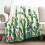 Cactus Blanket Green Plush Throw 50x60 inches 1