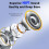 Wireless In-Ear Earbuds Bluetooth 5.3 Noise Cancelling 6
