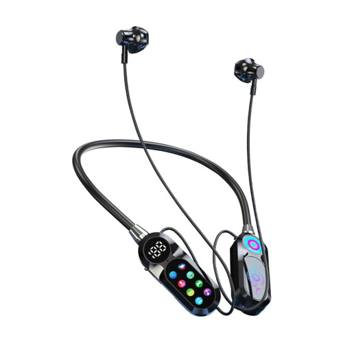 Wireless Neckband Earphones Bluetooth 5.3 LED 1