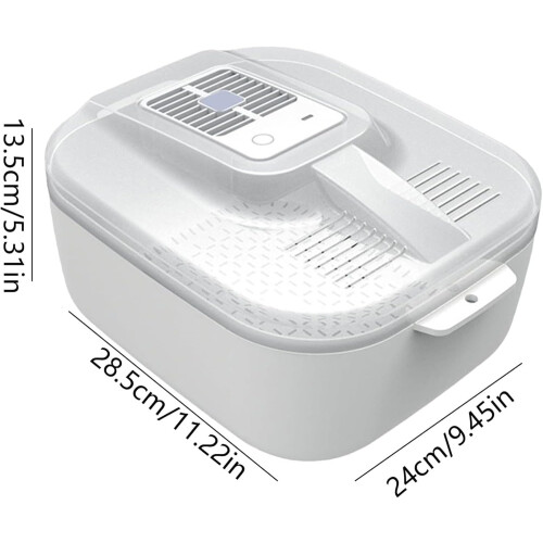 3D Detachable Food Defroster with Draining Basket USB 1