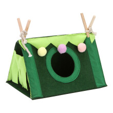 Portable Small Tent Bed for Guinea Pigs Foldable Hideout