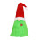 Green Gnome Christmas Tree Topper Plush Decoration 2