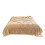 Fleece Throw Blanket Beige 27.5 x 39 Inches 3