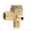 Air Compressor Check Valve Brass M10xM14xPT3/8 5