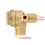 Air Compressor Check Valve Brass M10xM14xPT3/8 6