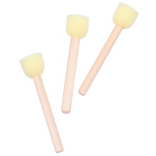 UNOMOR Sponge Paint Applicators Round Yellow 20Pack