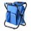Blue Folding Backpack Chair with Cooler 3-in-1 1