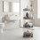 4-Tier Rolling Storage Rack for Kitchen Bathroom Living Room 4