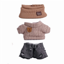 Luxury Doll Clothes Set for 17cm Dolls 3-Piece