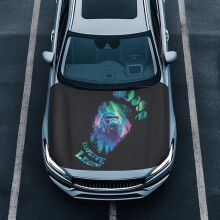 Stretch Hood Cover Protector Wrap for Sedans - All-Weather