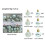 Light Green Christmas Ornament Set Shatterproof 12 Pack 2