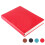 A6 PU Leather Notebook 660 Pages Red 1