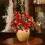 Artificial Red Poinsettia Flowers with Stems 4 Pcs 1