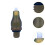 Auto Dent Repair Tool Ceramic Tip M8 Thread 6