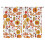 Pumpkin Pattern Kitchen Curtains Rustic 2 Pack 52x84 Inch 1