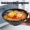 Plastic Ramen Bowl Anti-Slip Solid Color 1 pc 6