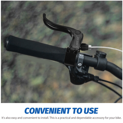 Brake Levers Fixed Gear 22.2mm 24mm Black 1 Pair 1