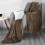 Grey Fleece Throw Blanket 40x60 inch Soft Microfiber Flannel 6