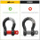 D-Ring Shackles 5/8 inch 3.25-Ton Capacity 2-Pack 7