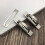 Tatami Cabinet Handle Hidden Grip Pull Silver 2 pcs 6