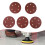 Sandpaper Disc 225mm 6-Hole 40-2000 Grit 8