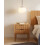 Beliani 2 Drawer Bedside Table TAURIAC Pine Wood Light Brown 2