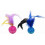 Cat Toy Ball with Bell and Feather 1 Piece 1