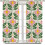 Retro 70s Floral Curtains Pink Green Pattern Rod Pocket 8