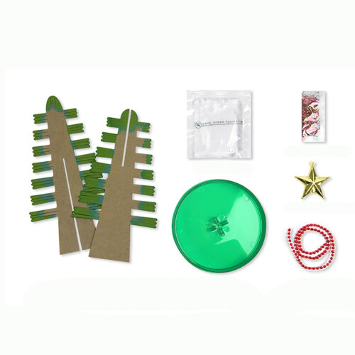 Crystal Christmas Tree Kit Green Educational DIY Toy 2