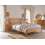 Beliani Bed Pine Wood FLAVIGNAC 140 x 200 cm (EU Double) Light Brown 2
