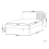 Beliani Bed Pine Wood FLAVIGNAC 140 x 200 cm (EU Double) Light Brown 3