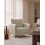 Beliani Armchair CILENS Fabric Light Beige 2