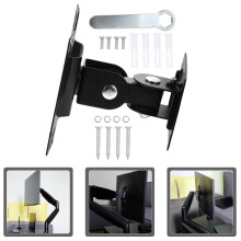 Iron Swivel TV Mount Black Rotatable 1