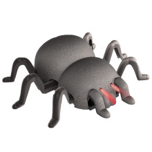 Halloween Spider Toy with LED Lights Flocked Climber for