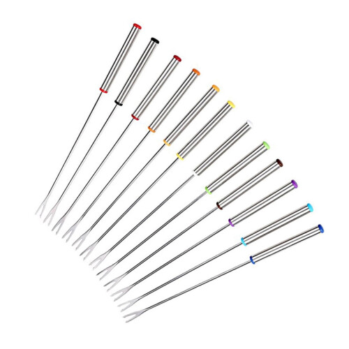 Dessert Fork Set for Marshmallows and Fondue 6 Pcs 2
