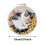 Floral Cat Embroidery Kit Beginner Set with Pattern Hoop 2