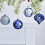 Blue Glitter Shatterproof Christmas Ornaments 16PCS 3.15 6