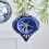 Blue Glitter Shatterproof Christmas Ornaments 16PCS 3.15 7