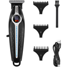 Professional Cordless Hair Trimmer for Men with LED Display