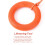 PVC Reflective Lifesaving Rope 6mm x 30m with Hook and Pull 6