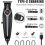 Professional Cordless Hair Trimmer for Men with LED Display 3